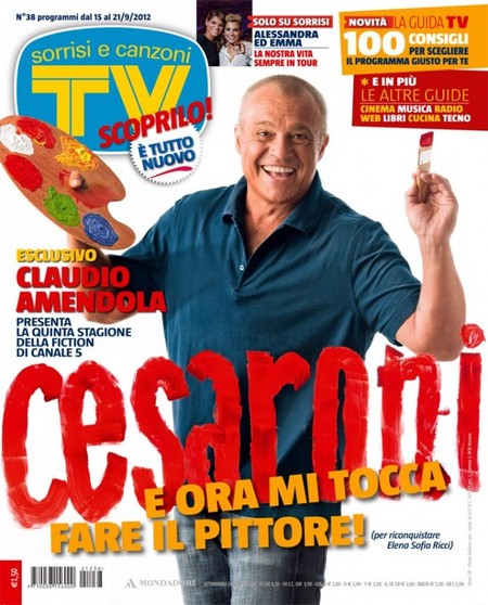 Copertina TV Sorrisi e Canzoni n°38 (2012)