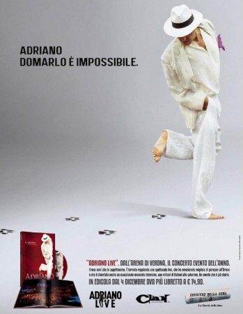 DVD 'Adriano Live' | Corriere della Sera