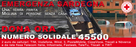 45500 Emergenza alluvione Sardegna