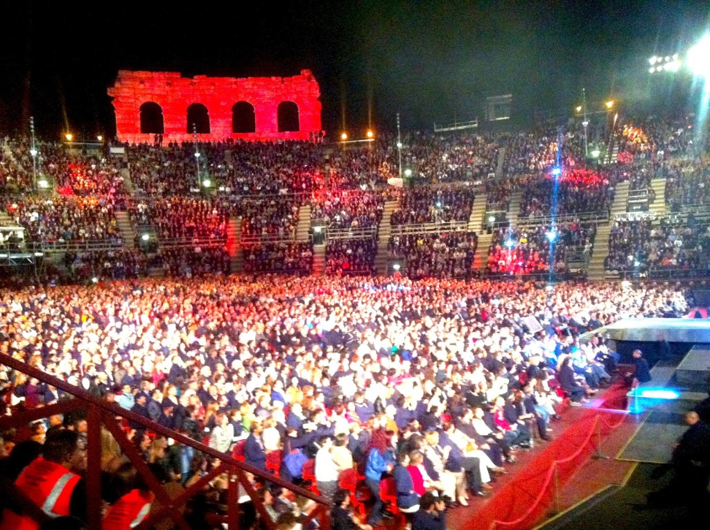 Fans di Adriano Celentano a Verona (2012)