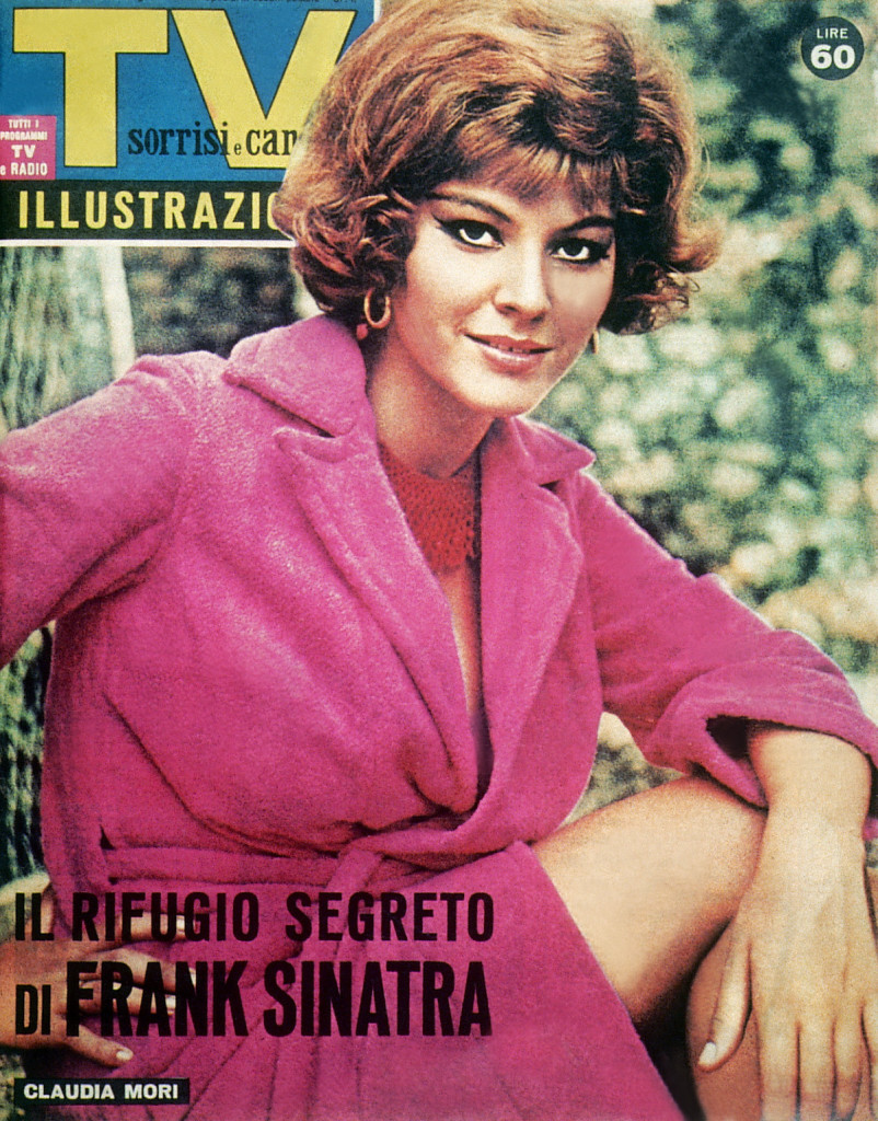 Claudia Mori: copertina di TV Sorrisi e Canzoni n°34 del 1964