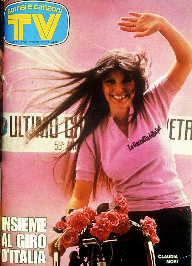 Claudia Mori: copertina di TV Sorrisi e Canzoni n°21 del 1976