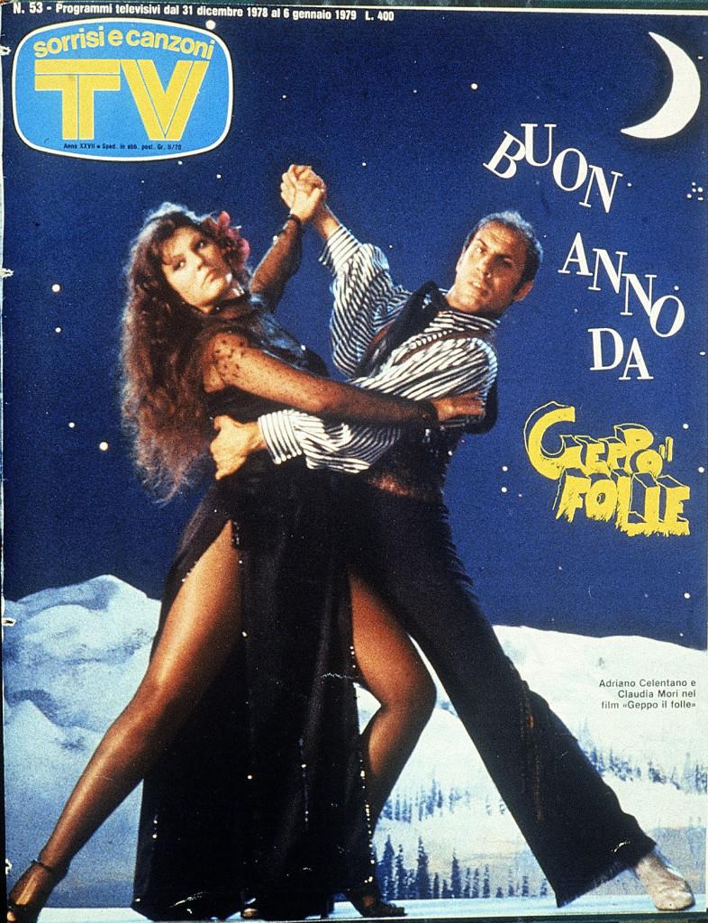 Claudia Mori: copertina di TV Sorrisi e Canzoni n°53 del 1978