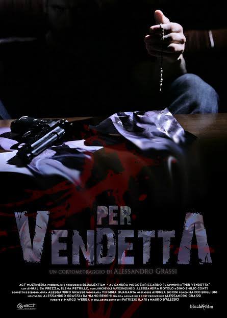 Locandina del cortometraggio 'Per vendetta'