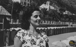 Wilma Brunazzi e la sua storia d'amore, per anni ha gestito la spiaggia del Lido di Laigueglia (Foto archivio Bagni Lido)