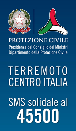 Terremoto Centro Italia - SMS solidale