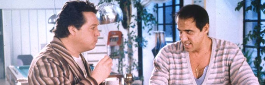 Adriano Celentano e Renato Pozzetto nel film "Lui è peggio di me"