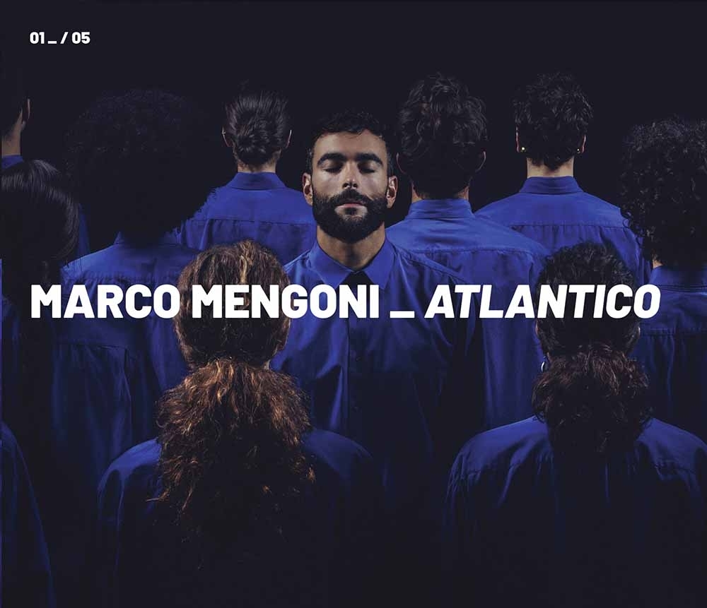 copertina dell'album "Atlantico" (2018) di Marco Mengoni