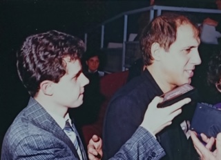 Adriano Celentano ed Emilio Buttaro